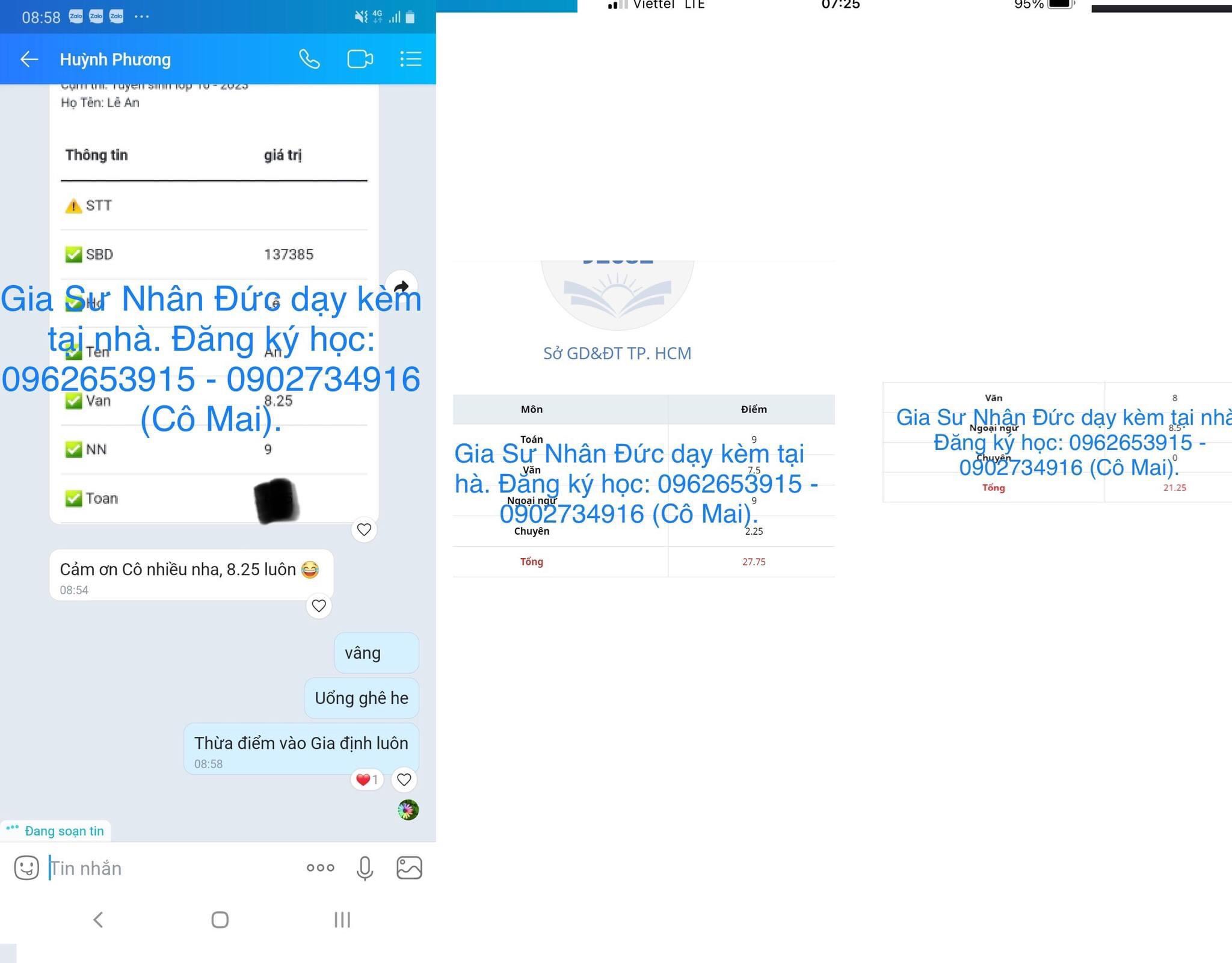 gia sư dạy môn toán
