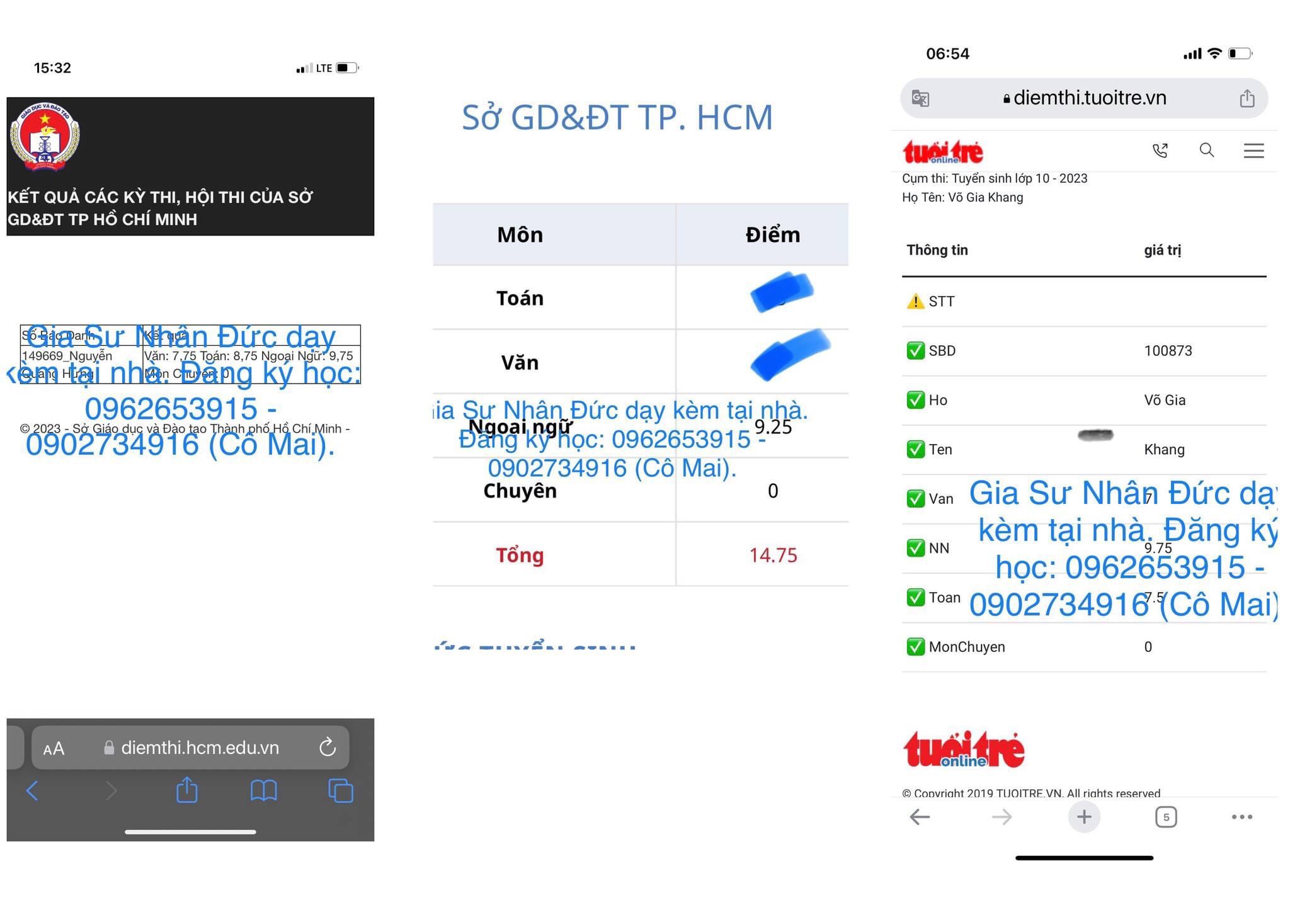 gia sư dạy môn toán