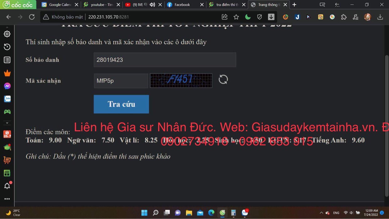 Gia sư dạy môn Toán