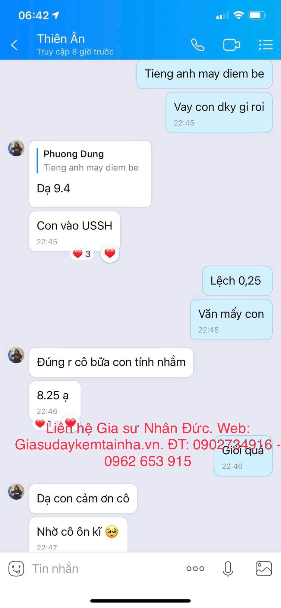 gia sư dạy môn toán
