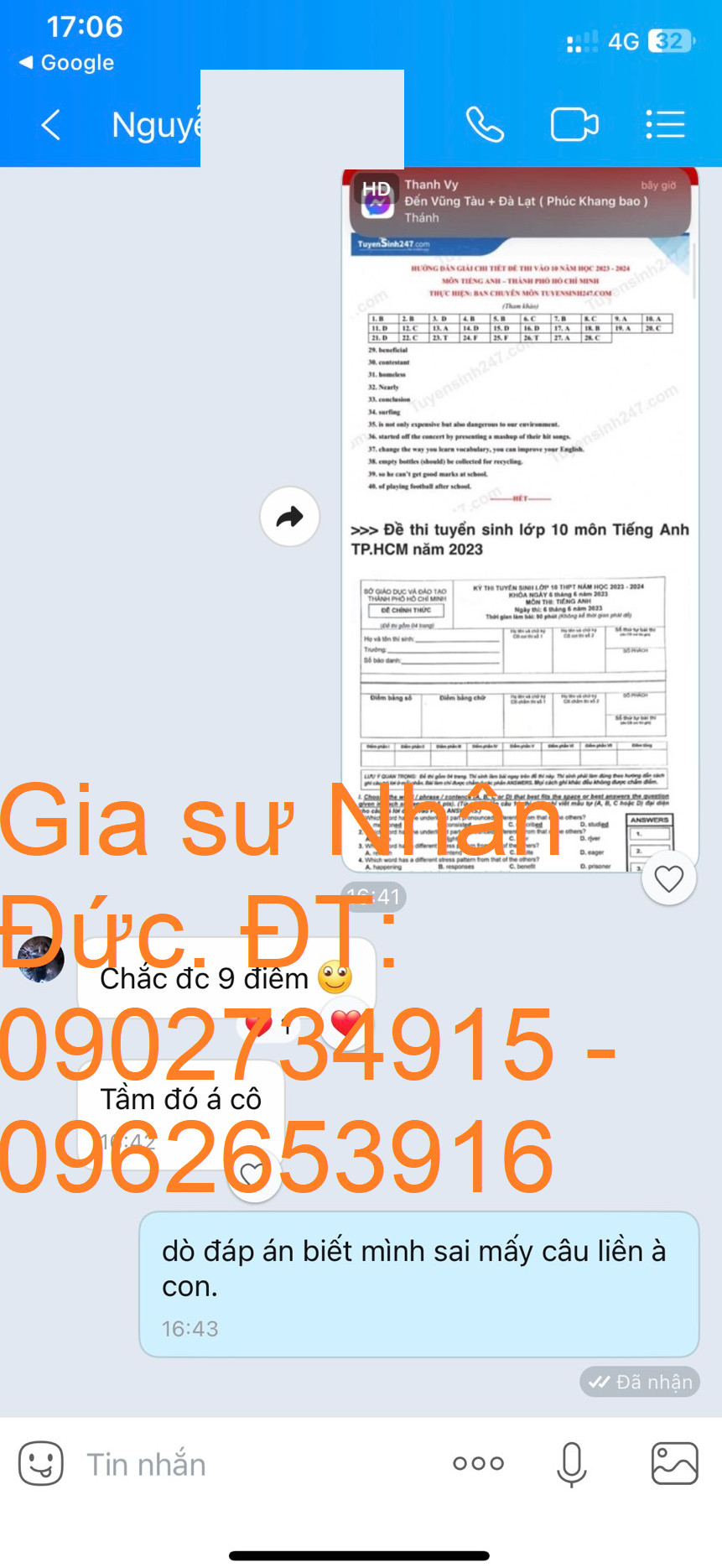 gia sư quận 6