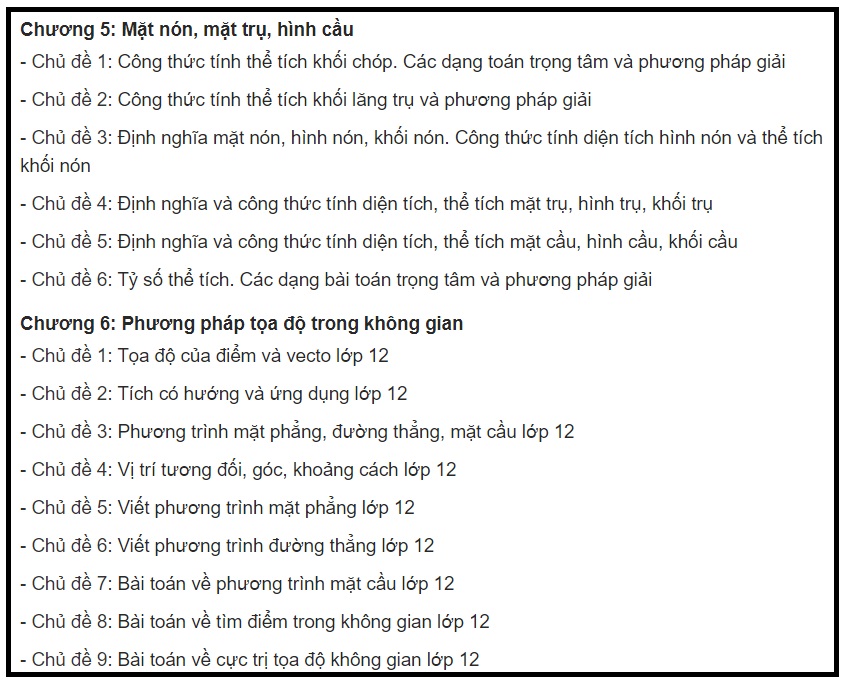 GIA SƯ TOÁN LỚP 12