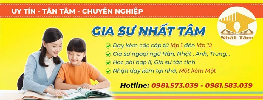 Trung Tâm Gia Sư Nhất Tâm Có Uy Tín Không?